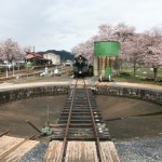 若桜駅転車台~1