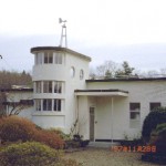 仙台市の青下ダム旧管理事務所の写真