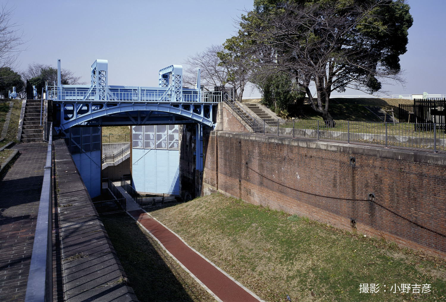 淀川旧分流施設　毛馬第一閘門