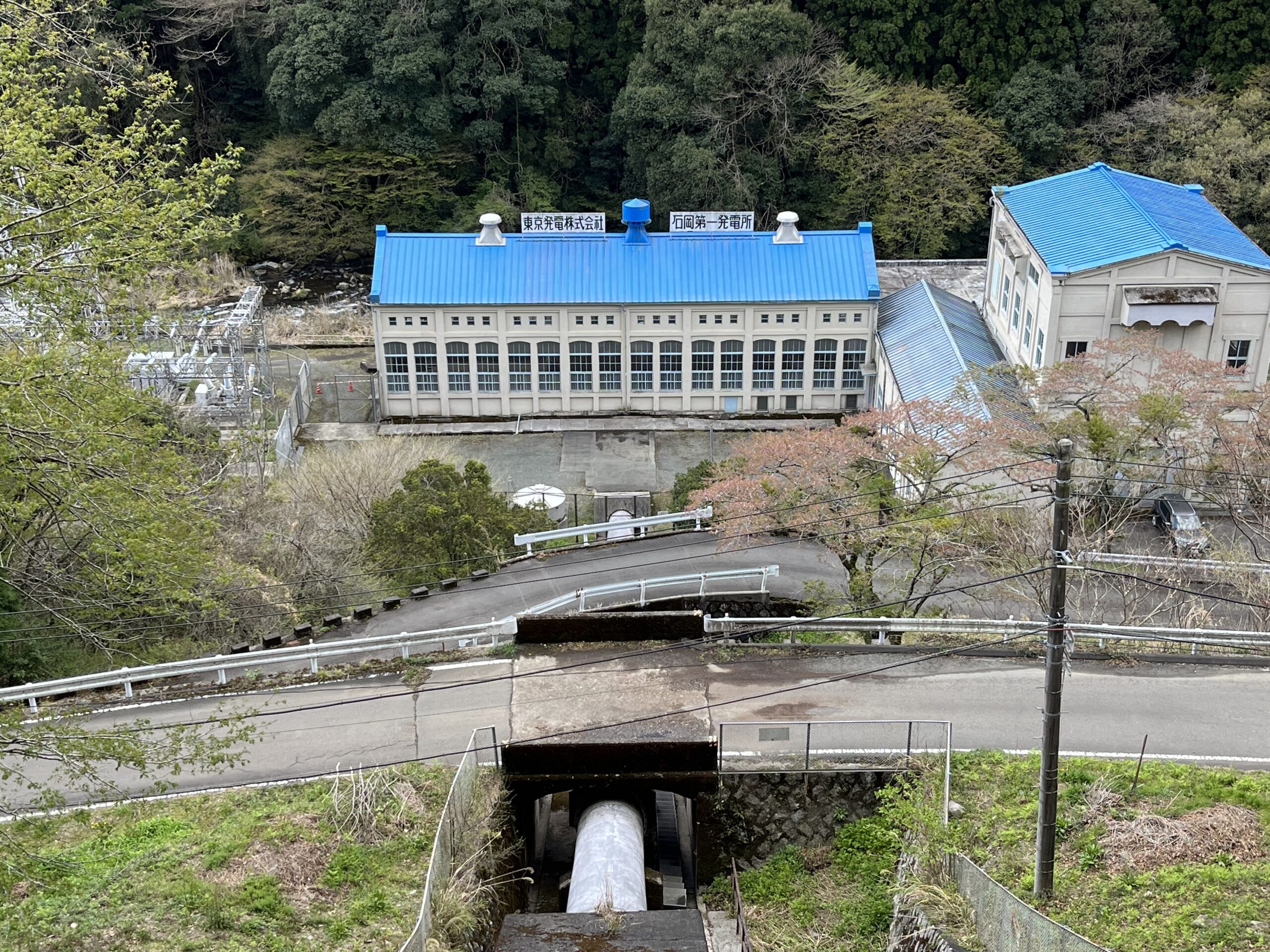 石岡第一発電所施設